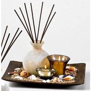 reed diffuser garden